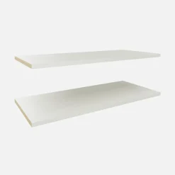2 półki białe do szafy ADBOX 75 cm