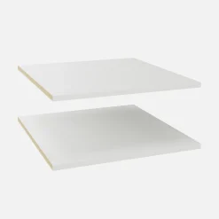 2 półki białe do szafy ADBOX 50 cm