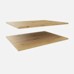 2 półki do szafy ADBOX 75 cm dąb artisan
