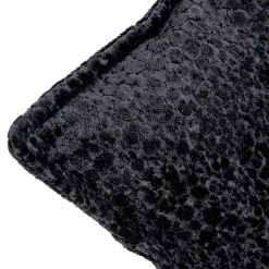 2 poduszki welurowe szare w cętki LEA 35x55 cm