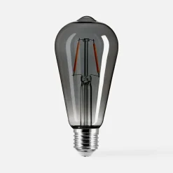 Żarówka LED barwa ciepła ORO-SMOKY-E27-ST64-2W-WW