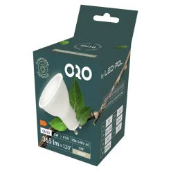 Żarówka LED barwa neutralna ORO-ATOS-GU10-5W-DW-DIMM
