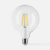 Żarówka LED barwa neutralna ORO-CLARO-E27-G125-8W-NW