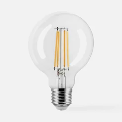 Żarówka LED barwa neutralna ORO-CLARO-E27-G80-8W-NW