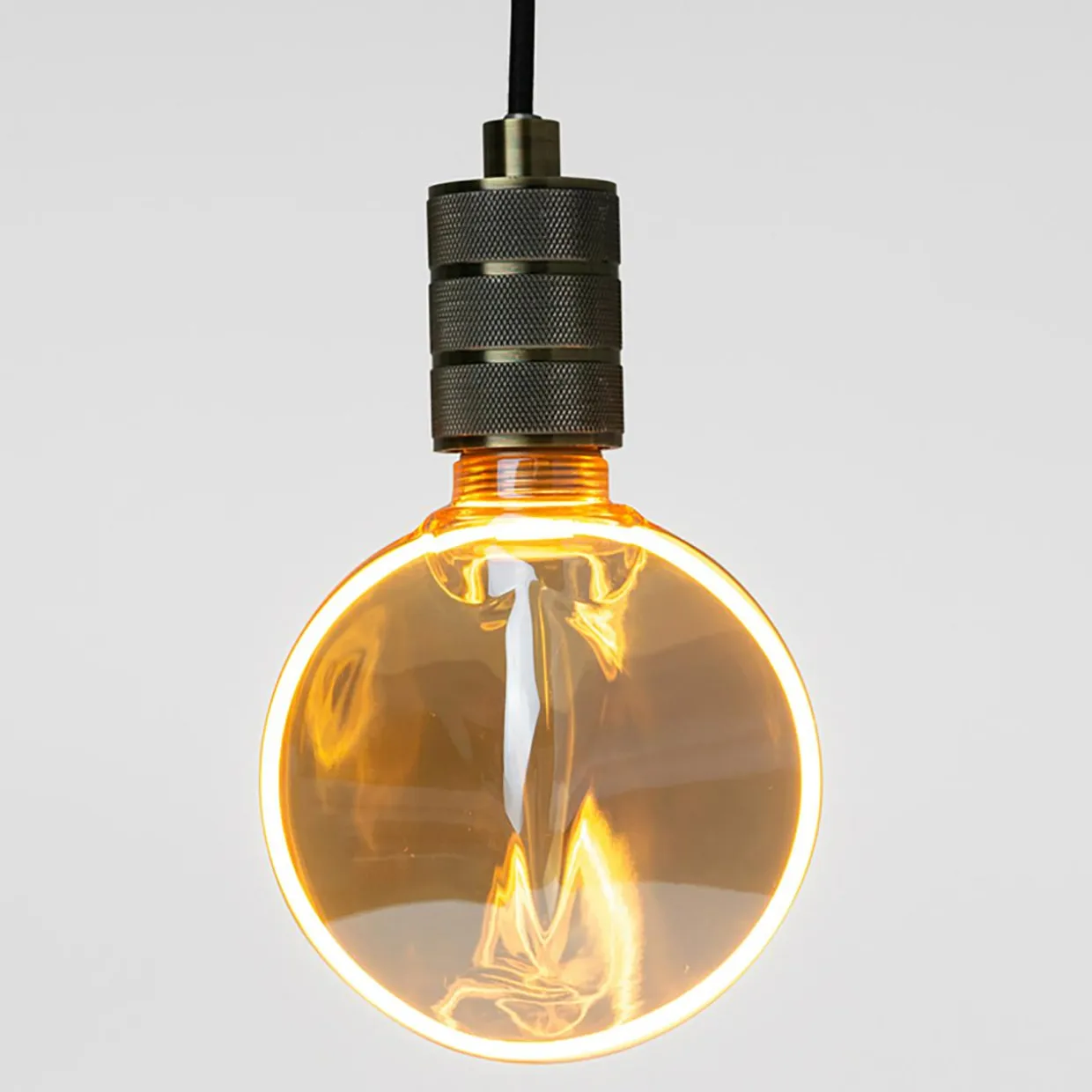 Żarówka LED G130 SERIA ZERO E27 4W AMBER barwa ciepła SZ61041