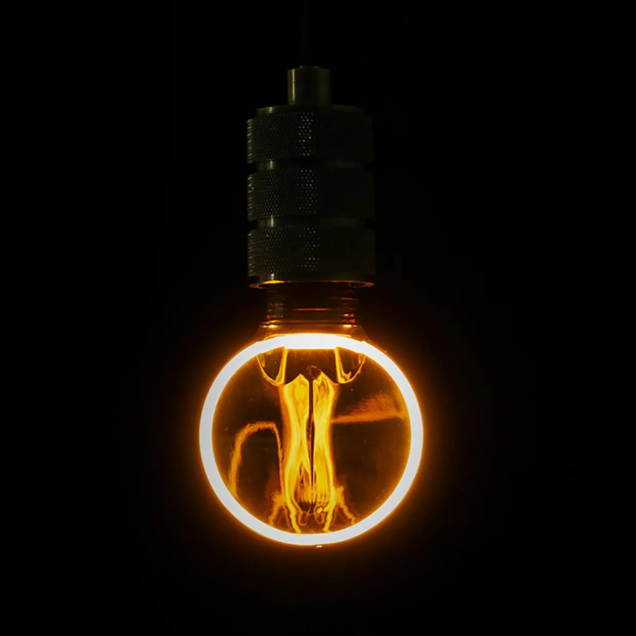 Żarówka LED G80 SERIA ZERO E27 4W SMOKE barwa ciepła SZ61040