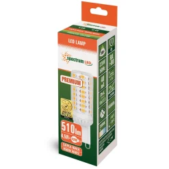 Żarówka LED G9 4,5W barwa ciepła SMD SPECTRUM