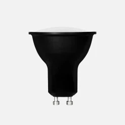 Żarówka LED ORO-GU10-TOTO-BLACK-6,5W-WW barwa ciepła