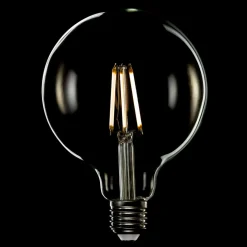 Żarówka ozdobna LED E27 6W barwa ciepła ORO-E27-G80-FL-AMBER-6W-DIMM