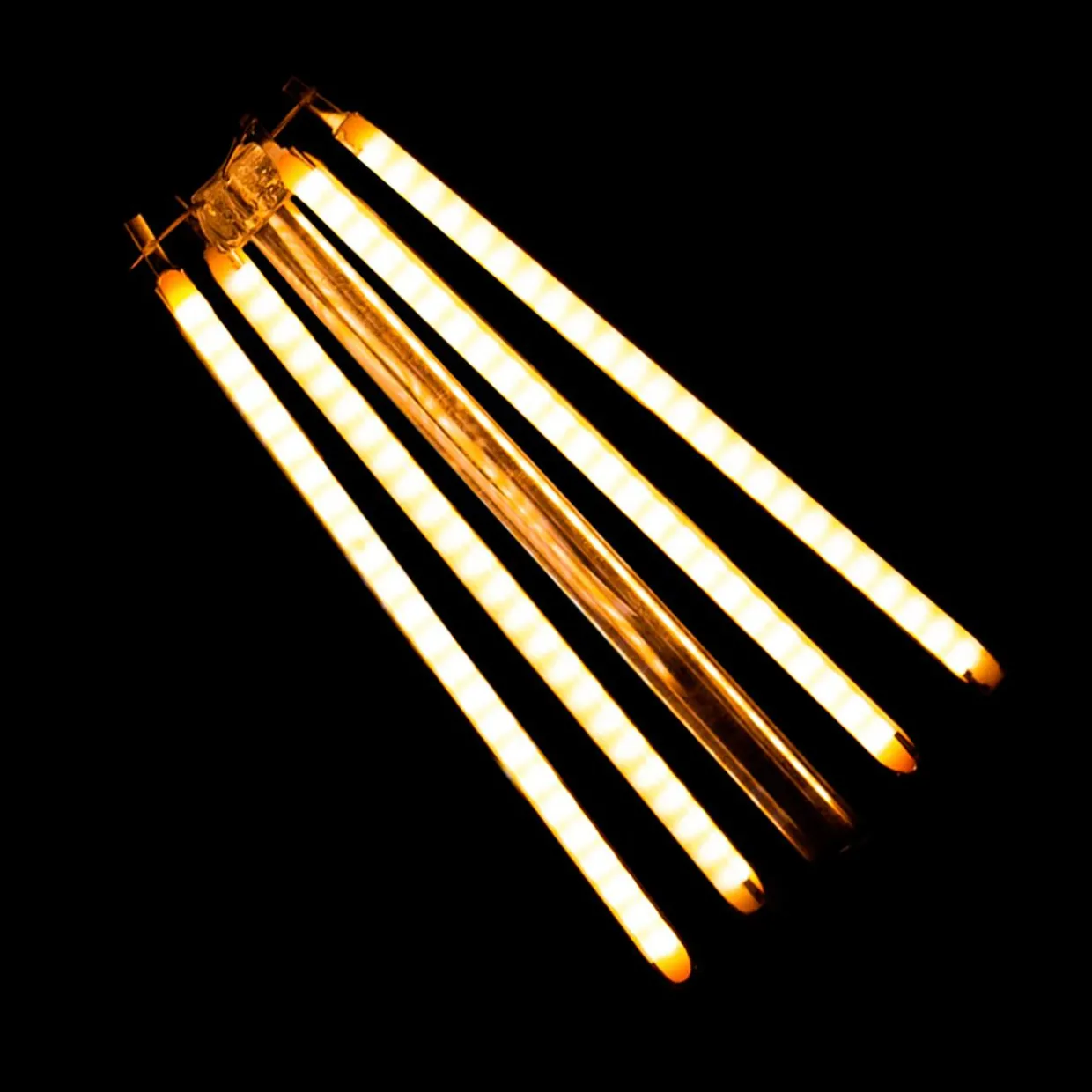 Żarówka ozdobna LED E27 6W barwa ciepła ORO-E27-G80-FL-AMBER-6W-DIMM