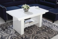 Ława rozkładana OPAL II biały połysk