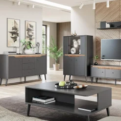 Ława z dzieloną półką MODENA