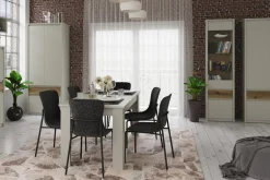 Ława z półką KARIN