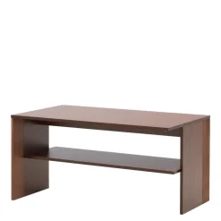 Ława z półką pod blatem ciemny brąz PARIS