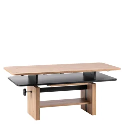 Ławostół TARIUS dąb sonoma/czarny