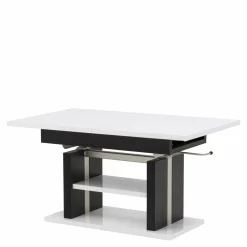 Ławostół z białą półką DIOR