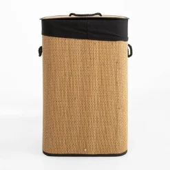 Bambusowy kosz do przechowywania czarny