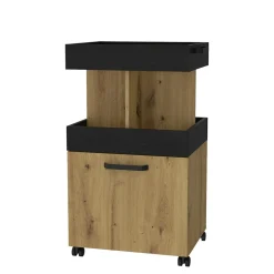 Barek na kółkach HOME BAR dąb artisan