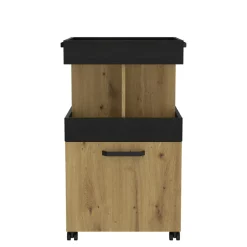 Barek na kółkach HOME BAR dąb artisan