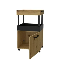 Barek na kółkach HOME BAR dąb artisan