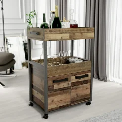 Barek na kółkach HOME BAR vintage