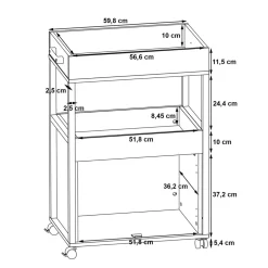 Barek na kółkach HOME BAR vintage