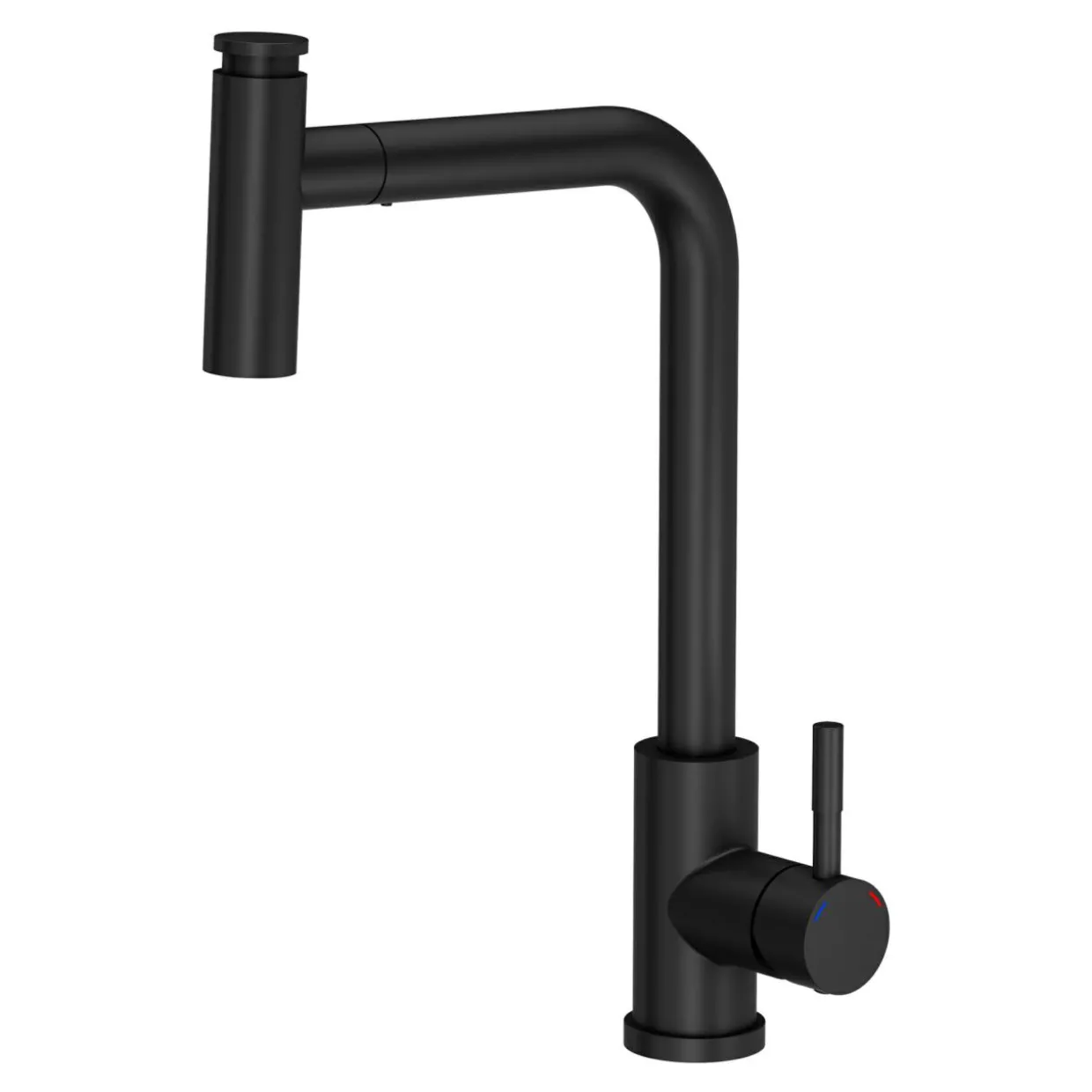 Bateria kuchenna czarna QUADRON CORNERA