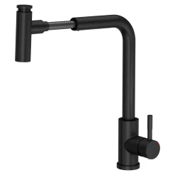 Bateria kuchenna czarna QUADRON CORNERA