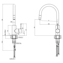 Bateria QUEEN w kolorze złota