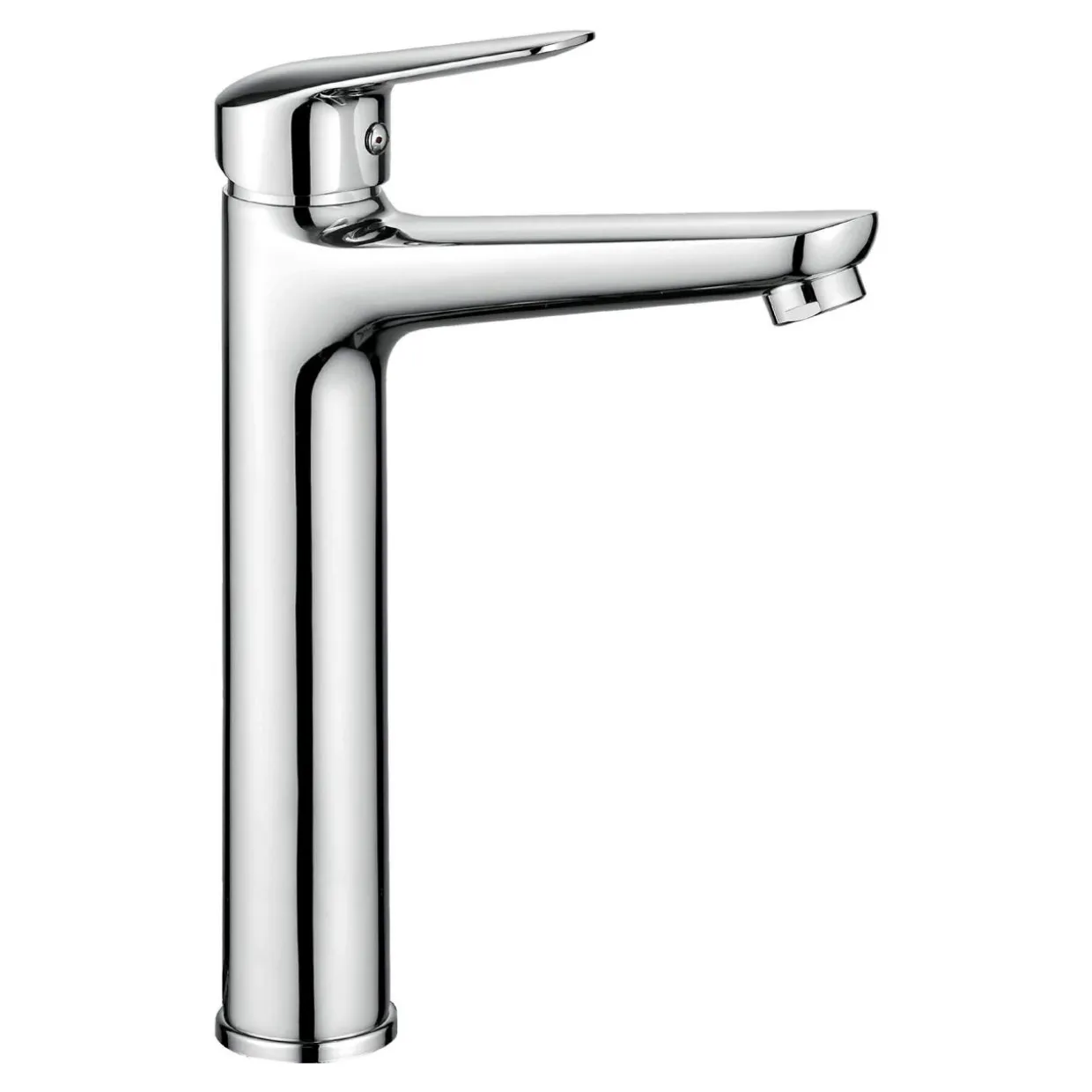 Bateria umywalkowa wysoka chrom BORO