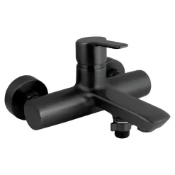 Bateria wannowa ścienna 1-uchwytowa nero ARNIKA