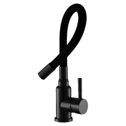 Bateria z elastyczną wylewką czarna BELIS