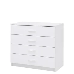 Biała komoda MARSYLIA połysk