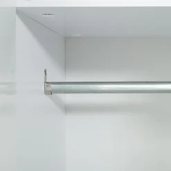 Biała szafa z szufladą DEKO