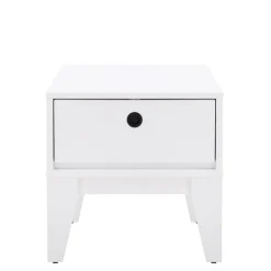 Biała szafka nocna dla nastolatka FEMII
