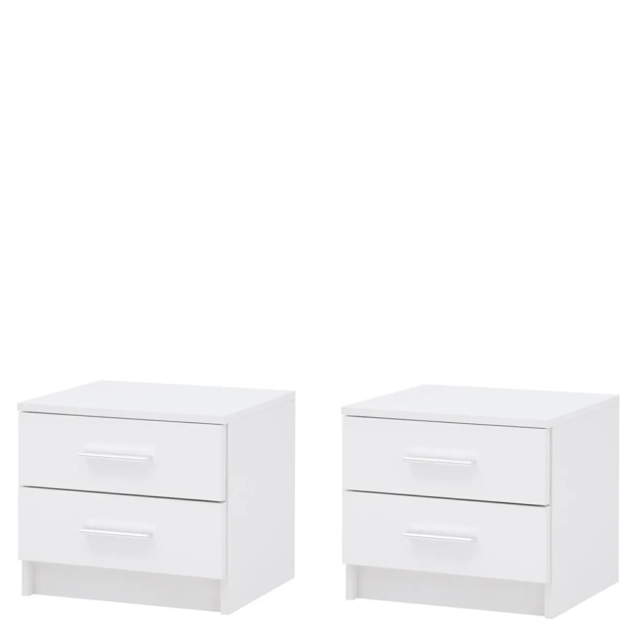 Białe szafki nocne MARSYLIA 2 szt