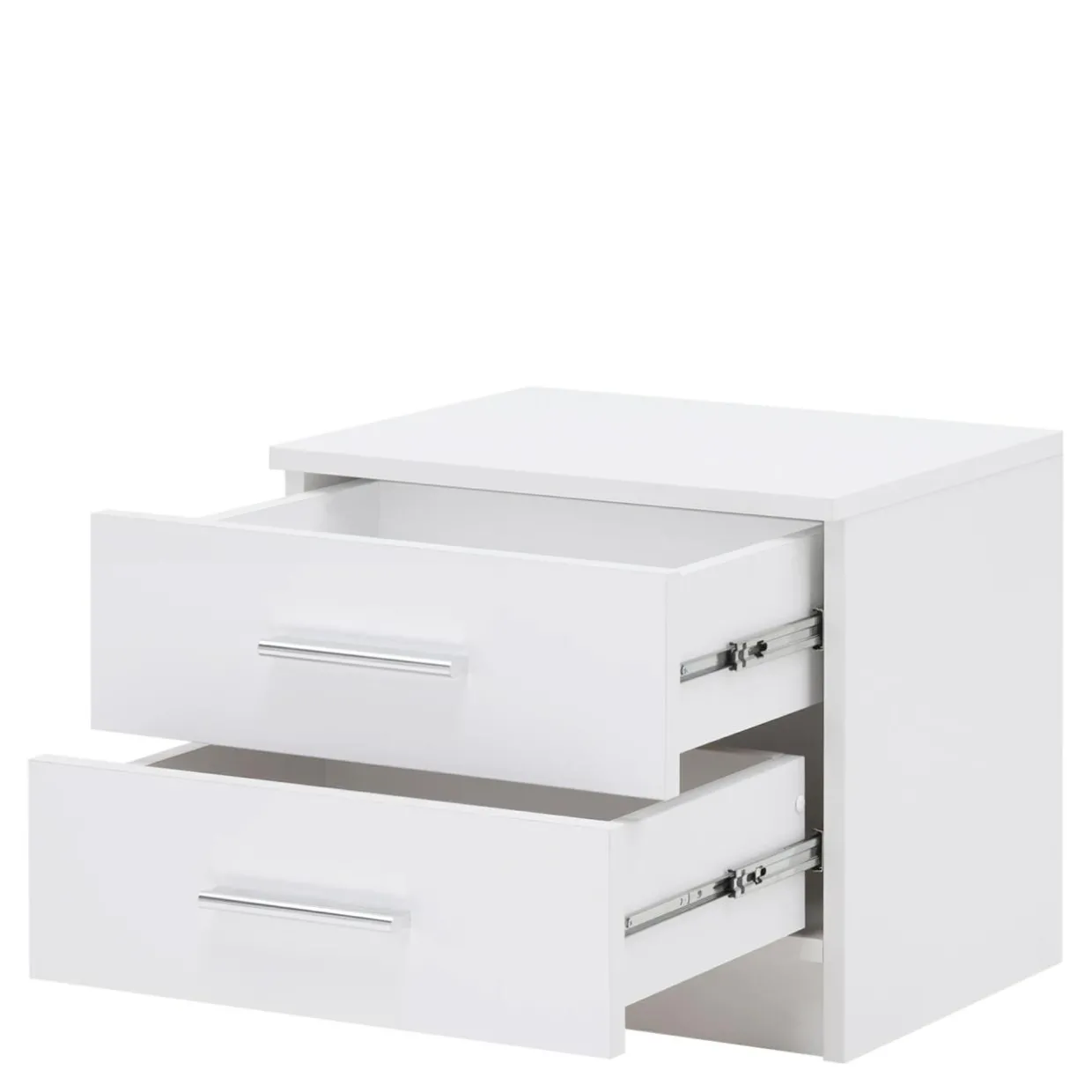 Białe szafki nocne MARSYLIA 2 szt