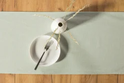 Bieżnik na stół miętowy JANE 40x120 cm