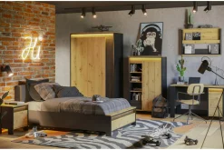 Biurko SPOT 1D1S z oświetleniem