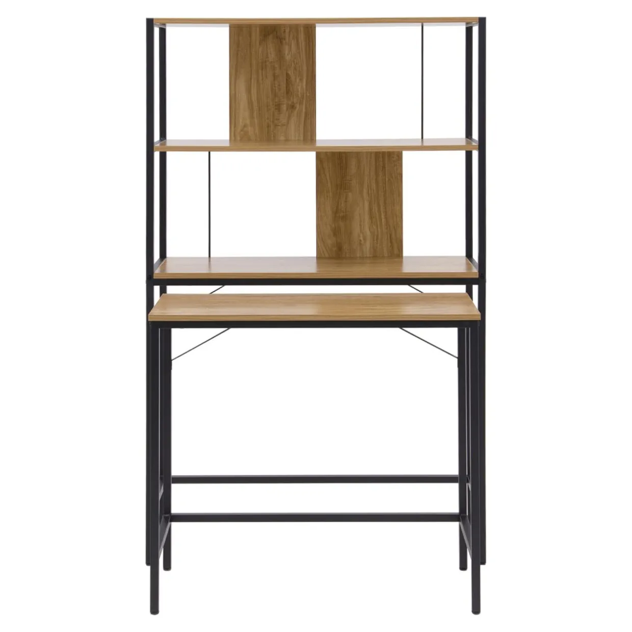 Biurko z regałem modułowe EDINO