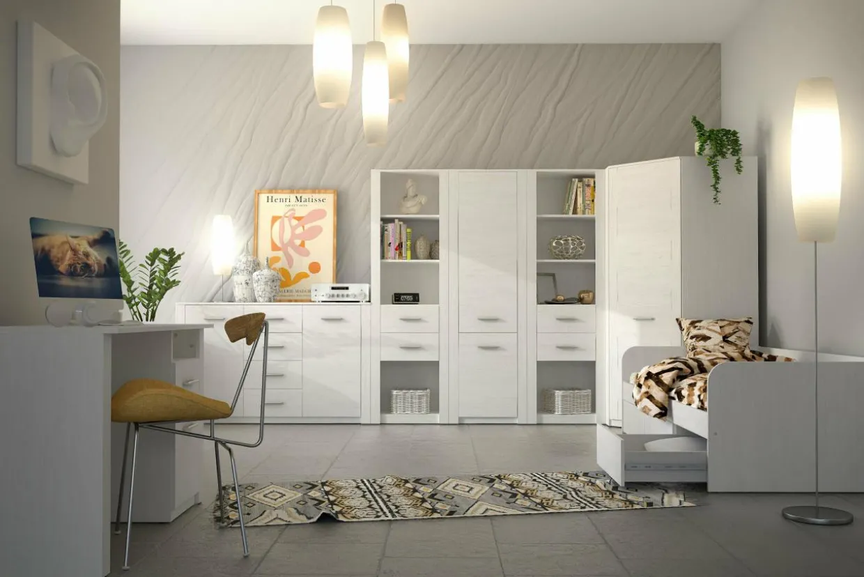 Biurko z szufladą MONTANA