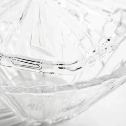 Bombonierka szklana z przykrywką GRAPHIC 15 cm