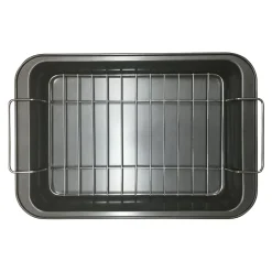 Brytfanna z rusztem 37x25x5 cm