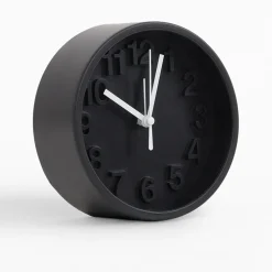 Budzik czarny 13,1 cm