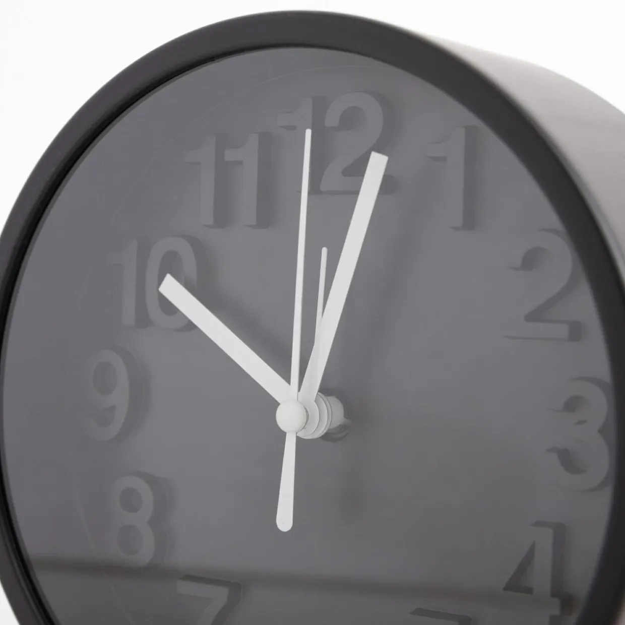 Budzik czarny 13,1 cm