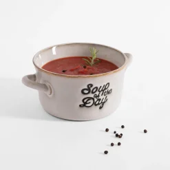 Bulionówka ceramiczna beżowa 580 ml