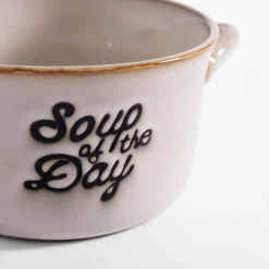 Bulionówka ceramiczna beżowa 580 ml