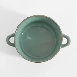 Bulionówka ceramiczna zielona 580 ml