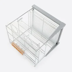 Cargo podblatowe do szafki 30 cm, front wysuwny, chrom