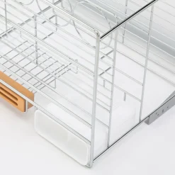 Cargo podblatowe do szafki 40 cm, front wysuwny, chrom